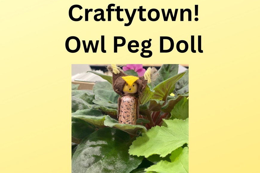 owl peg doll