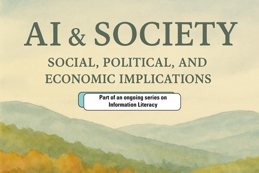 Graphic for AI & Society