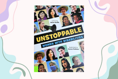 Highlights a book on accessibility in the library: 