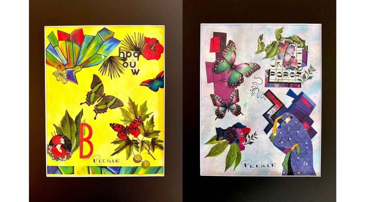 Collages by Recille Hamrell