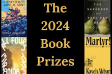 Text reading the 2024 Book Prizes, surrounded by pictures of several books