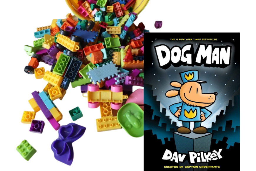 DOG MAN and LEGOs