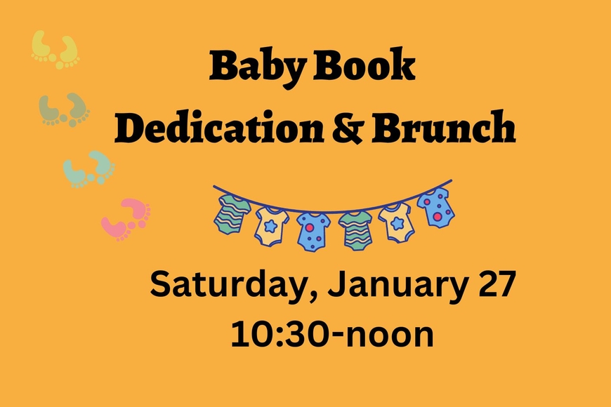Baby Book Dedication and Brunch