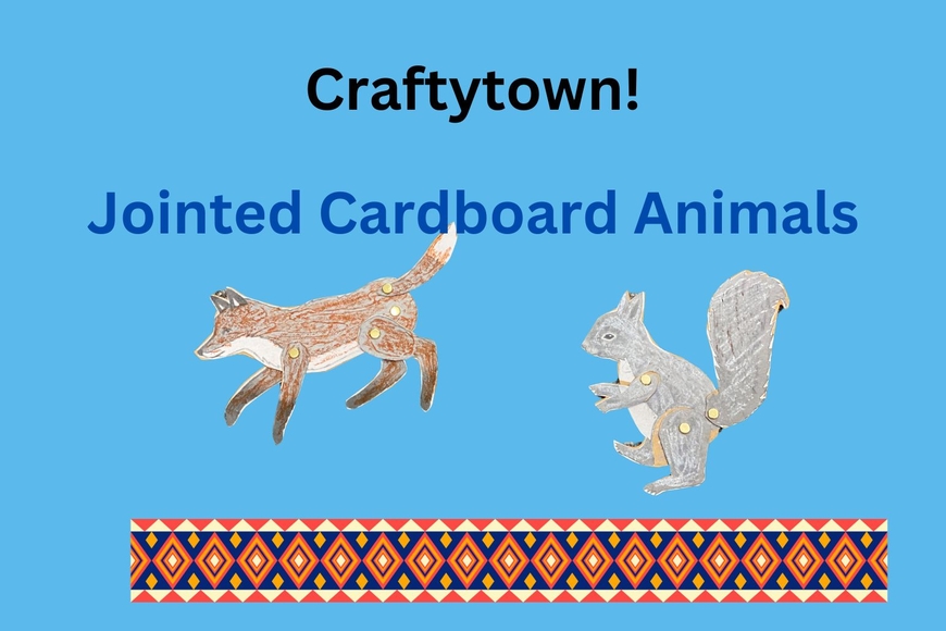  Jointed Cardboard Animals