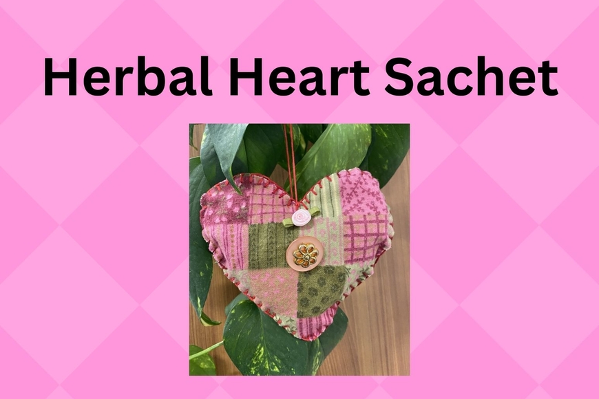 herbal heart sachet