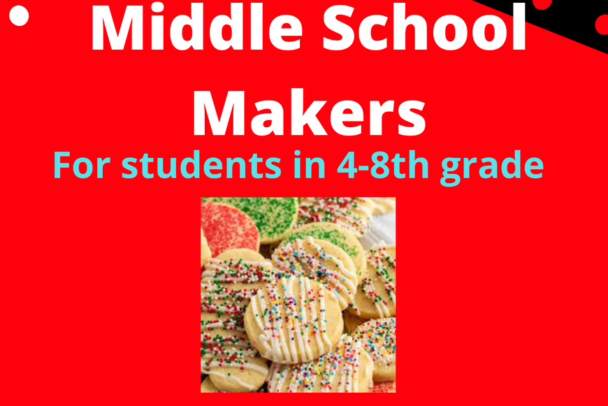 red and black polka dot invitation for middle school kids 