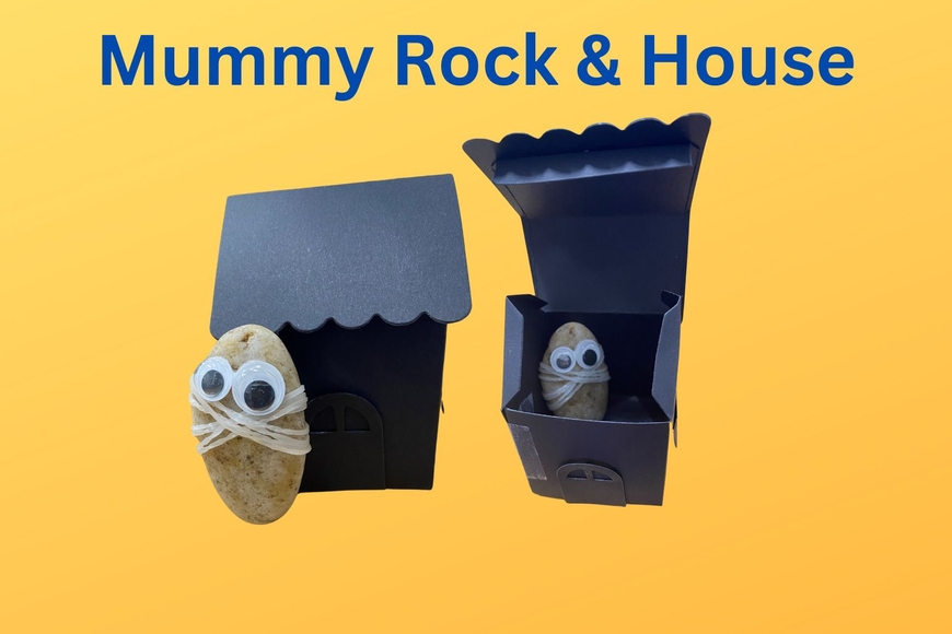 mummy rock and house