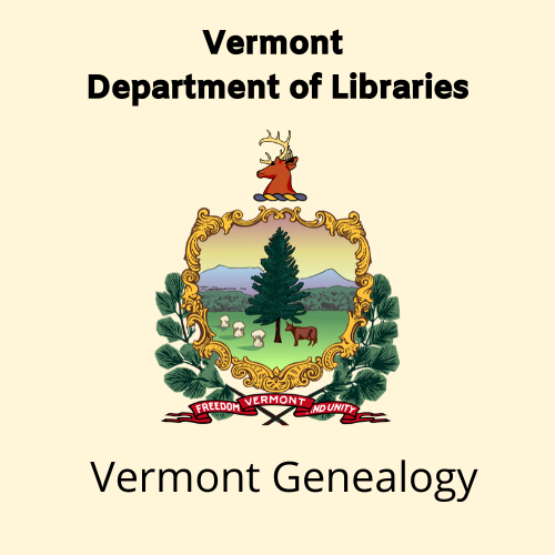 Vermont Department of Libraries, Vermont Genealogy